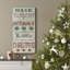 Merry Little Christmas, toile tendue avec châssis de qualité supérieure - prête à être accrochée-1044772062