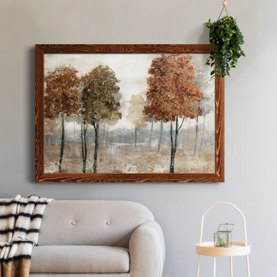 " Trees Of Copper Mountain " Painting Print