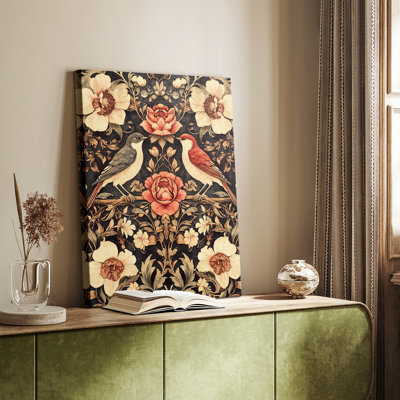 Collection de pièces de la collection CDXIX de WG-MRRIS - Toile tendue avec châssis de qualité supérieure - Prêt à être accroché