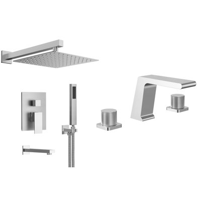 Pressure-balanced Shower Faucet with Rough in-Valve