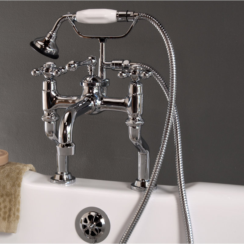 Robinet de baignoire Offset, Chrome