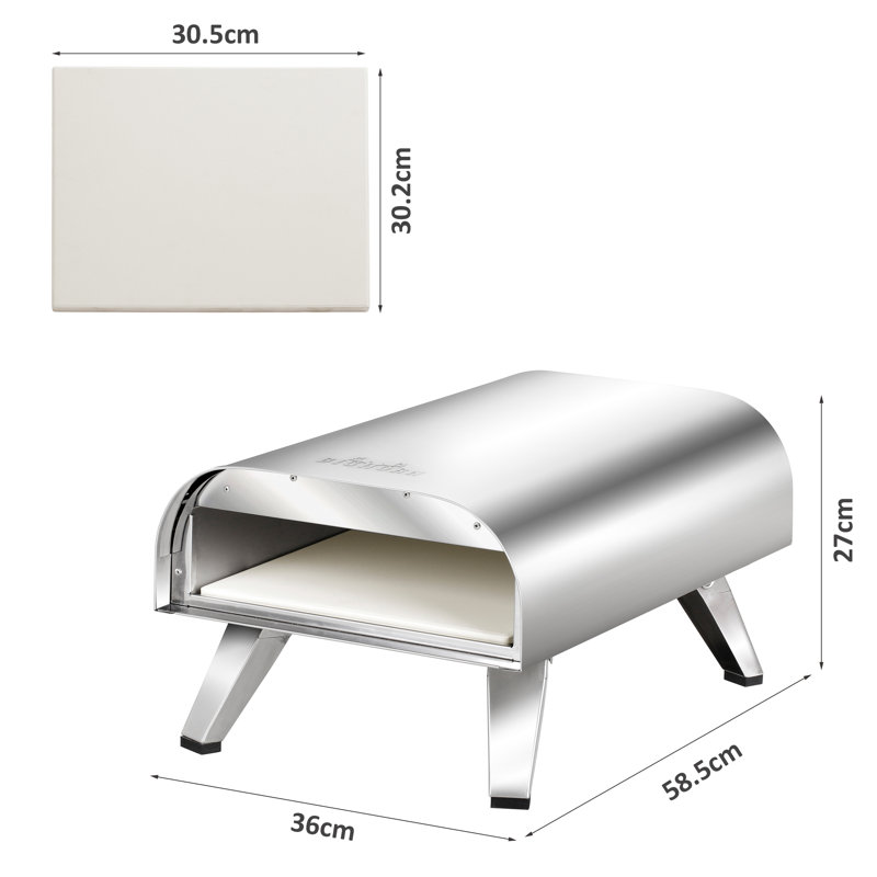 BIGHORN Stainless Steel Pizza Oven