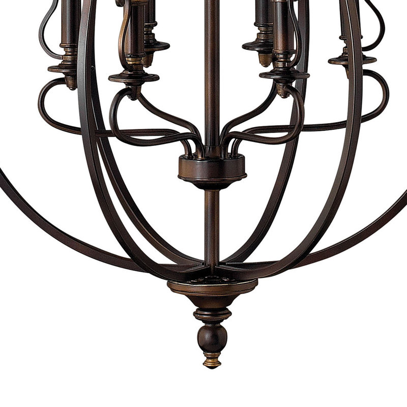 Kenny 9 - Light Lantern Geometric Chandelier
