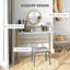 Meuble-lavabo moderne avec miroir HOMcom
