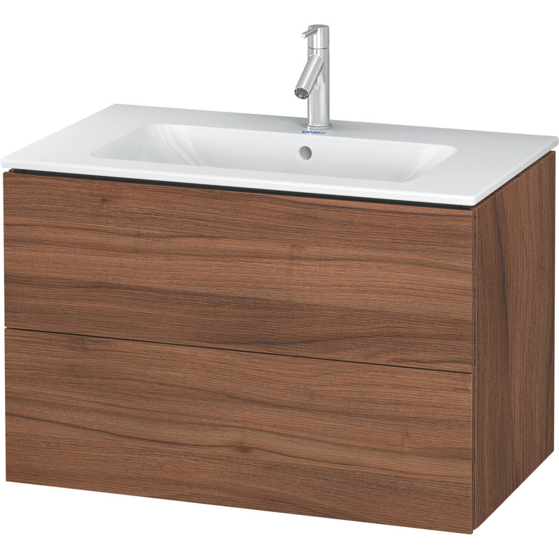Base de meuble-lavabo simple 32,25 po Duravit, Noyer naturel