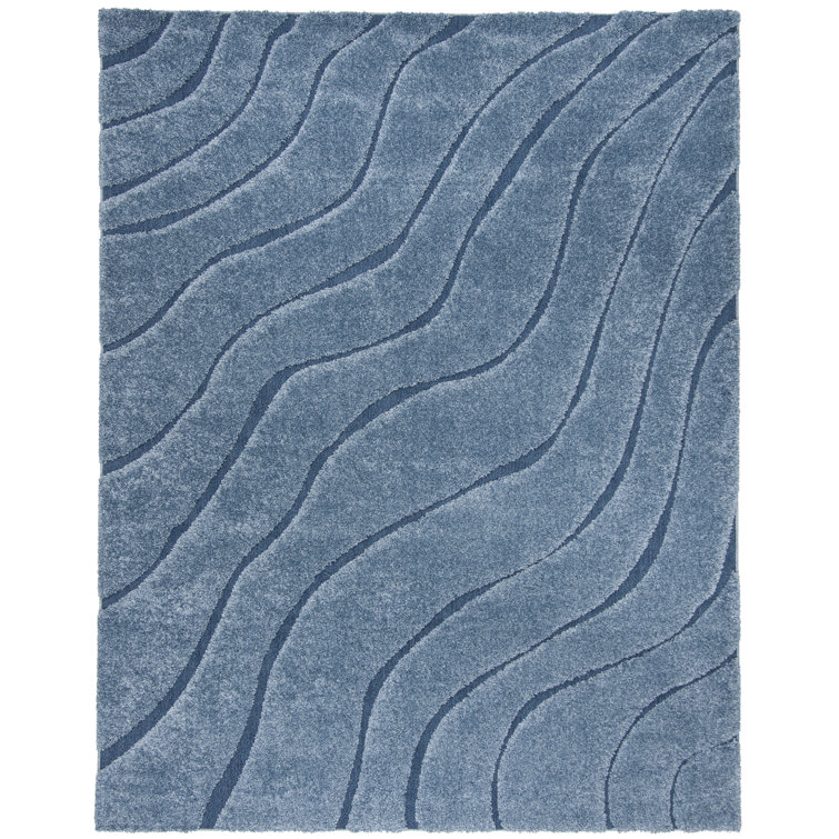 Tapis bleu Ashal