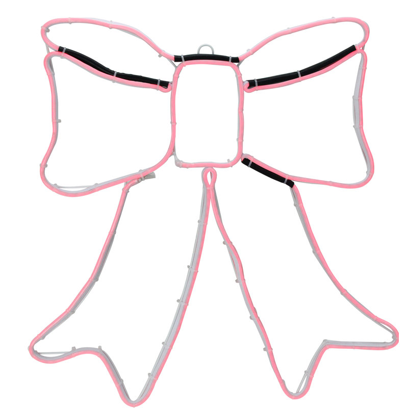 Décoration de Noël 19,5 "de style néon avec lumières DEL