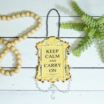 Farmhouse Wall Decor on Metal