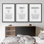 «Mindset Impact Resilience Motivation», citation de définition, art mural, impression sur toile, 3 pièces