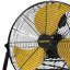 Ventilateur portatif en acier à haute vitesse Master