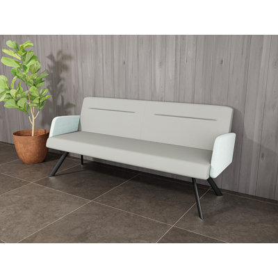 Willow Lounge Reception Sofa Steel Legs