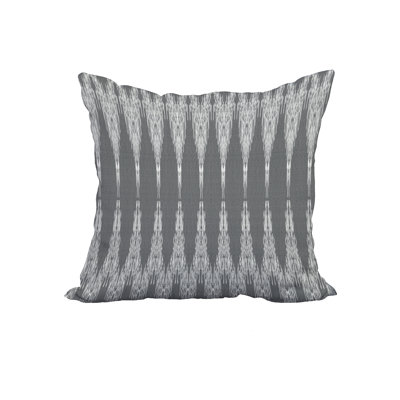Ikat Reversible Throw Pillow