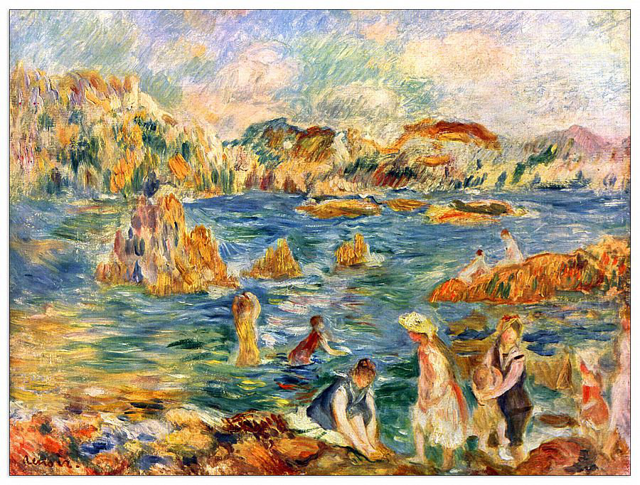 Pierre-Auguste Renoir - Wrapped Canvas Painting