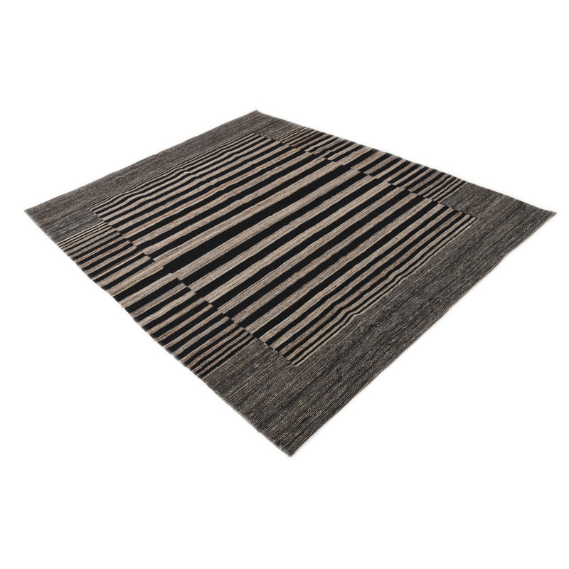 Tapis noir Noor