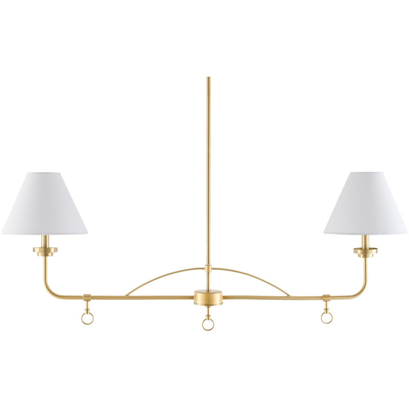 The Channy Pendant, Brass