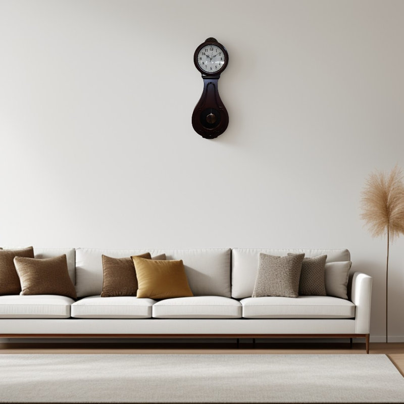 Horloge murale 29,5 po H