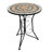 NOVA BISTRO 60cm Mosaic Table with Milan Chair Garden Set