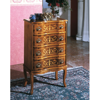 Budd 58cm W 4 - Drawer Chest of Drawers