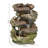 Cascading Caves Rustic Tabletop Fountain with LEDs