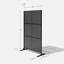 Screen Series Black Plastic Arrow Privacy Screen Set