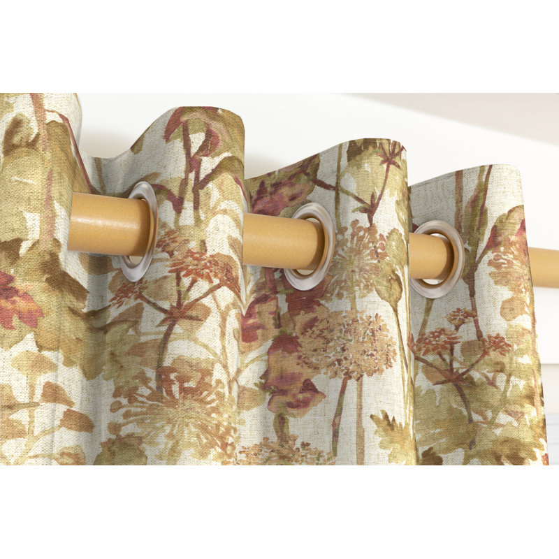 Waring Cotton Curtain Pair, Width 228 x Drop 228cm, Standard
