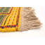 Tapis doré en laine Flatweave
