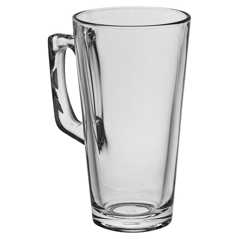 Anquetta Glass Coffee Mug, Set of 4