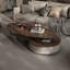 Table basse de luxe en bois massif clair-108224849