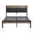 Size Metal Platform Bed Frame With Upholstery Storage Function Headboard  And USB LINER And Footboard , No Box Spring Needed, Large Under Bed Storage, Easy Assemble