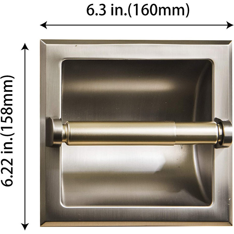 Bathroom Hardware Set, Satin Nickel
