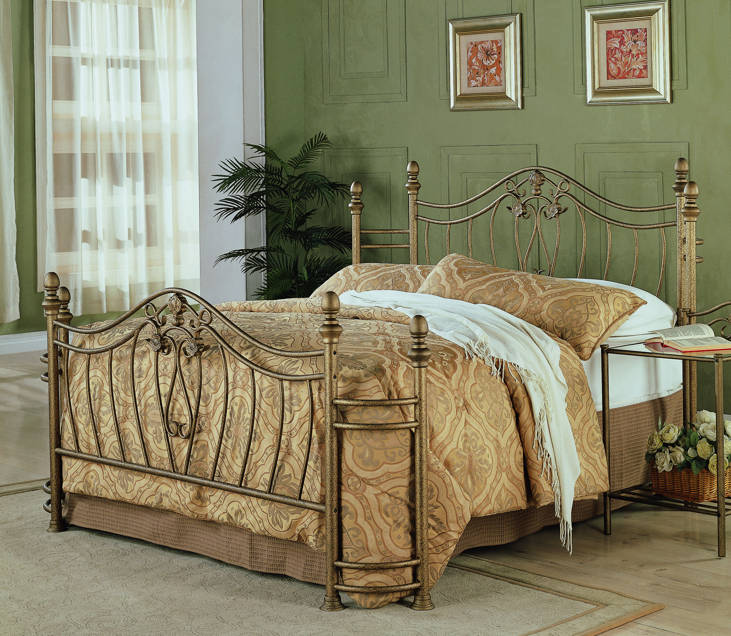 Astoria Grand Amandari Open-Frame Headboard and Footboard | Wayfair