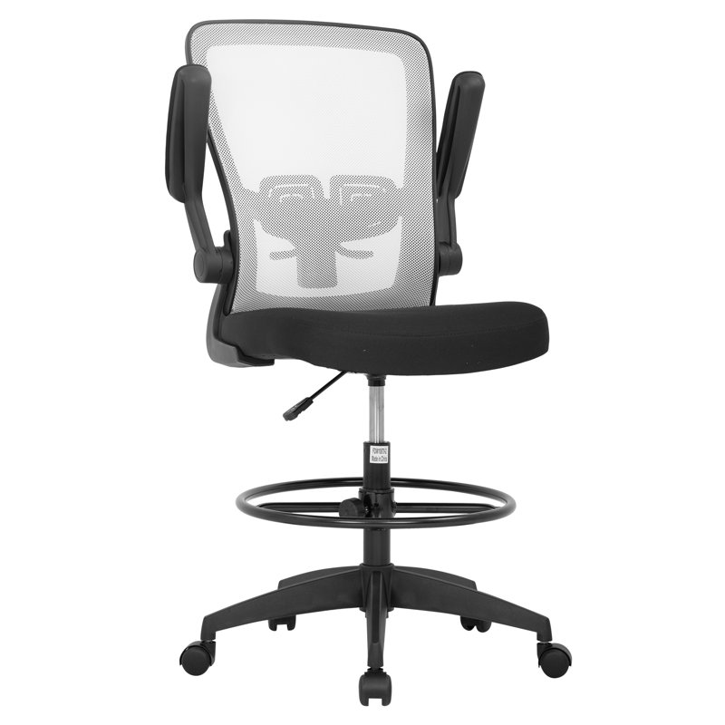 Chaise de dessinateur Mesh, Blanc