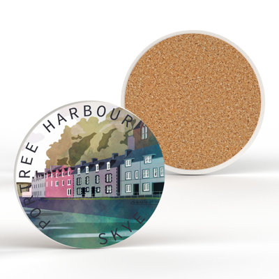 Ceramic Round 1 Piece Coaster
