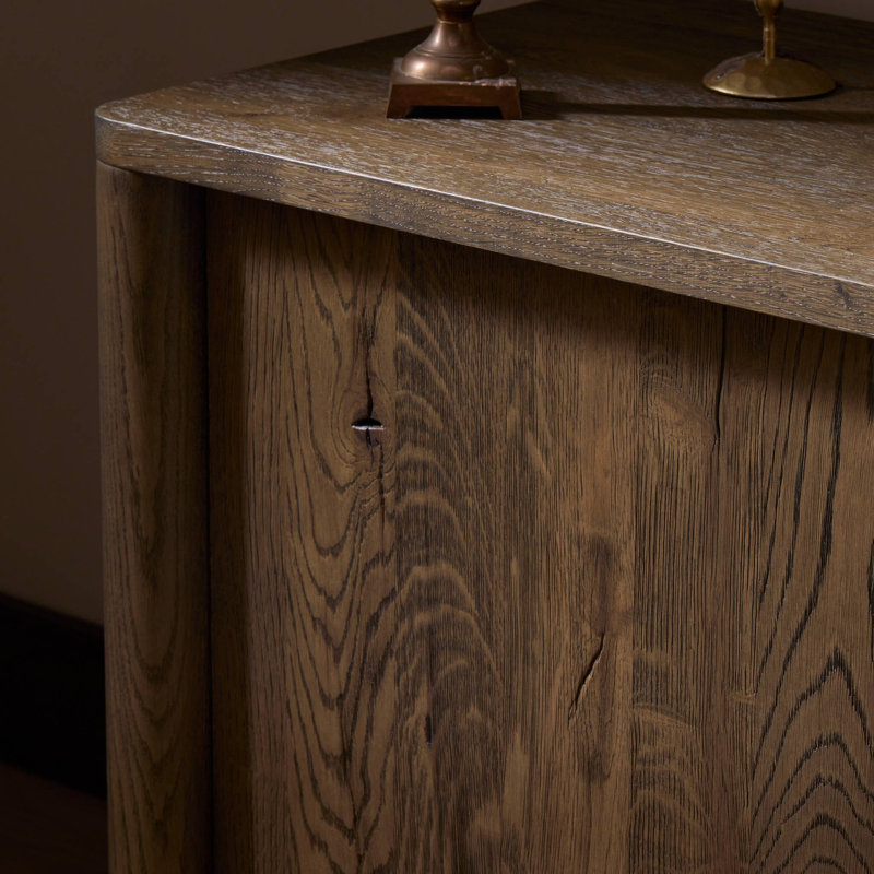Arthur Media Console-Tobacco Oak