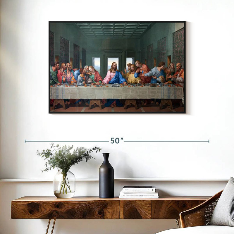 Adella The Last Supper, 25" H x 37" W