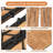12" x 12" Solid Wood Interlocking Deck Tile-87680636