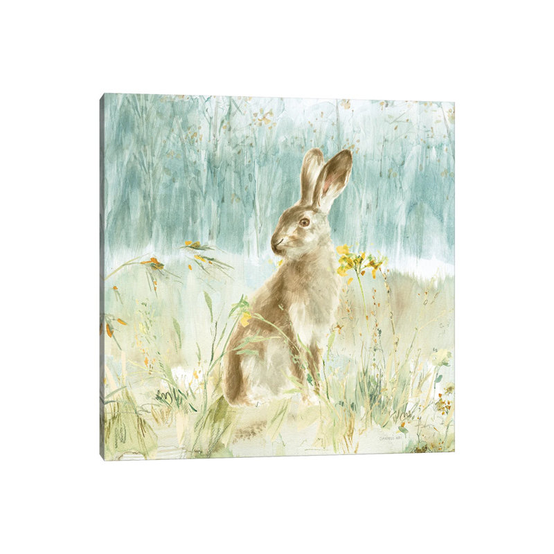 Meadows Edge VII by Danhui Nai - Wrapped Canvas Gallery-Wrapped Canvas Giclée, 30.48 cm H x 30.48 cm W