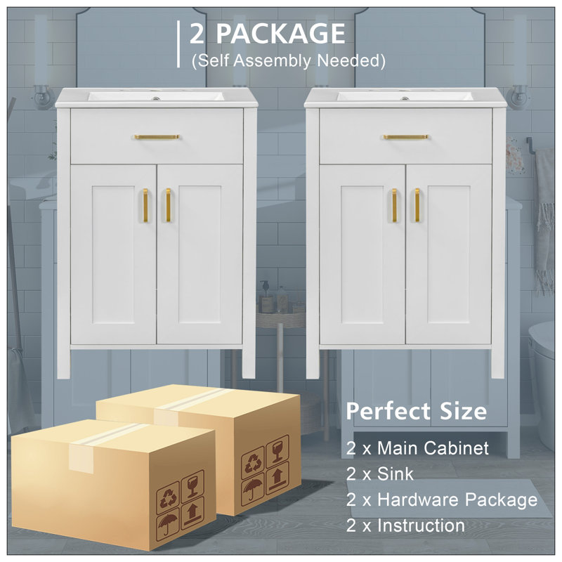 Vanities For Bathroom, White
