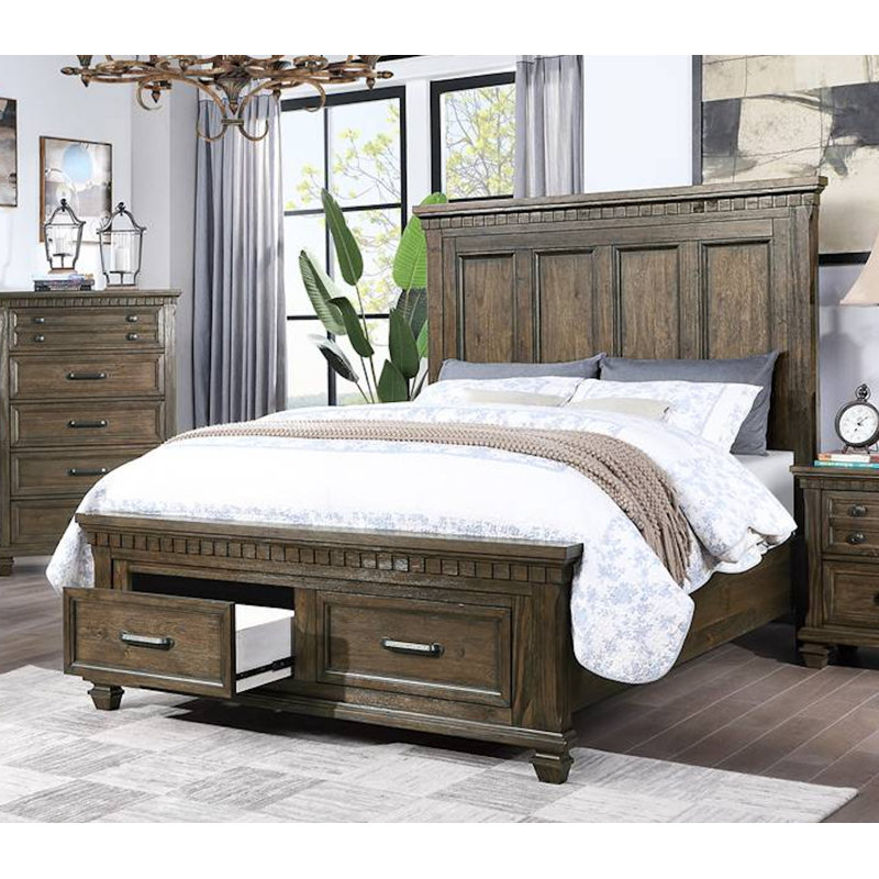 Rusmira Platform Storage Bed, California King