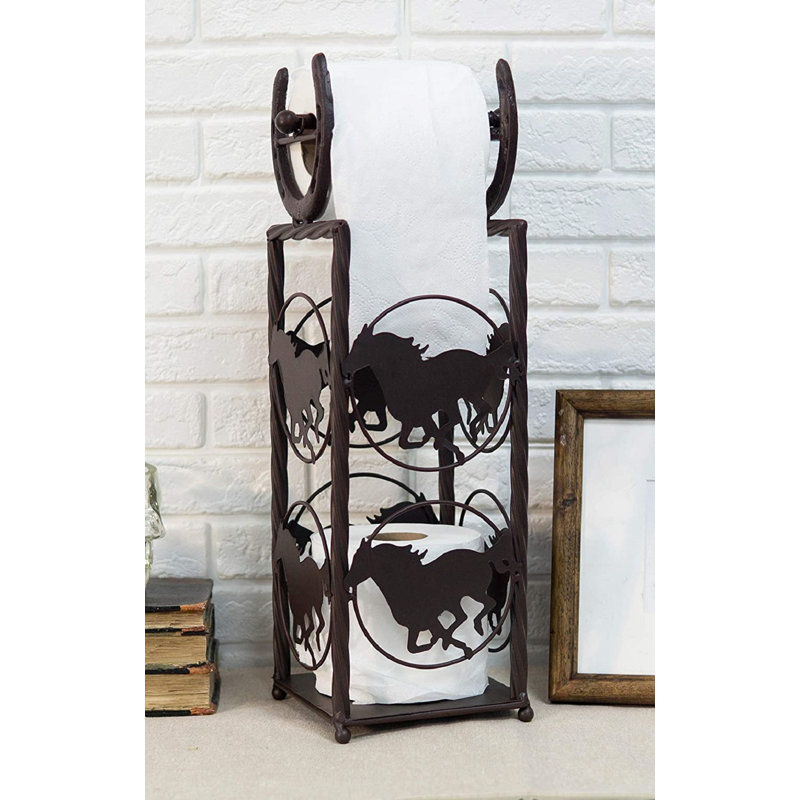 Porte-papier hygiénique sur pied Tinaya Western