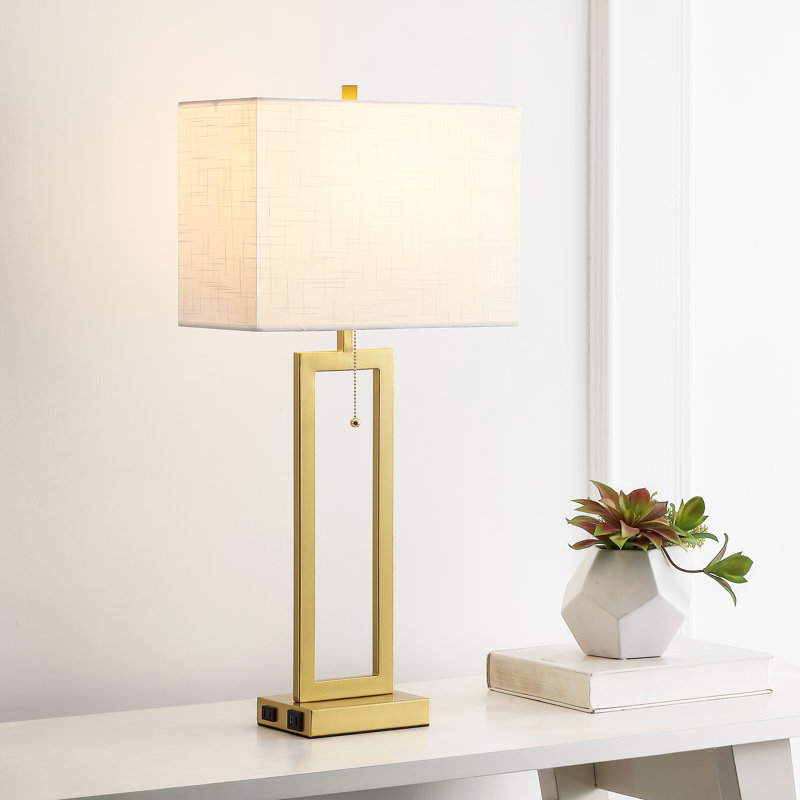 Lampe de table simple 28,5 po avec chaîne