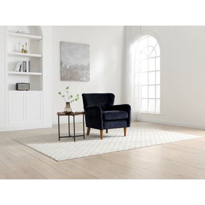 Matilda Chenille Wingback Armchair