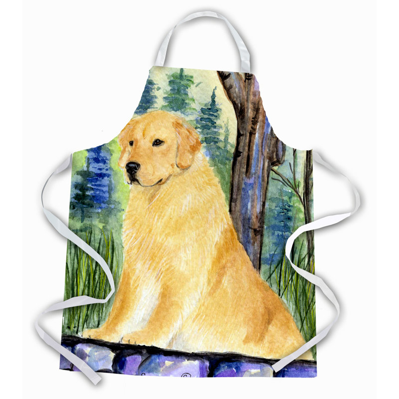 No Pattern Bib Apron