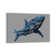 Great White Shark In Color I by Bioworkz - Print on Canvas