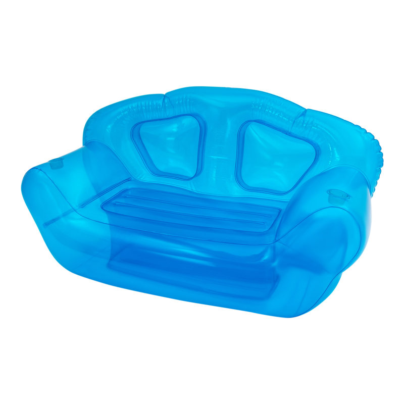 Gedeonson Inflatable Sofa Inflatable Double Person Sofa, Blue