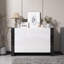 Buffet ultra-brillant, armoire moderne avec tablettes réglables, armoire à café pour la cuisine et le salon-1215336452