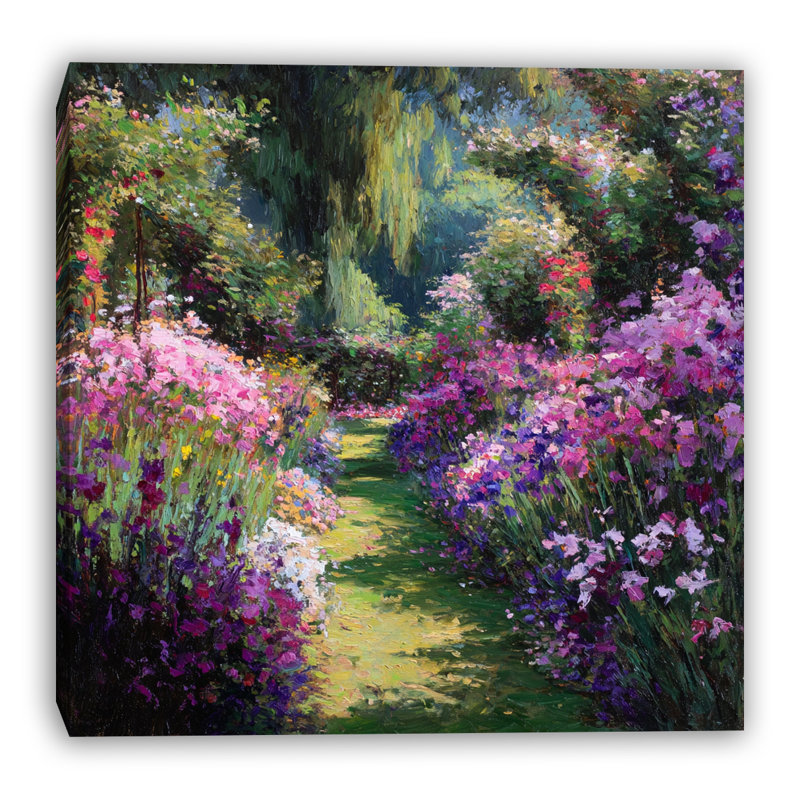 Impressionniste impressionnant impressionnant impression sur toile, 12 po x l 12 po x P 1 po