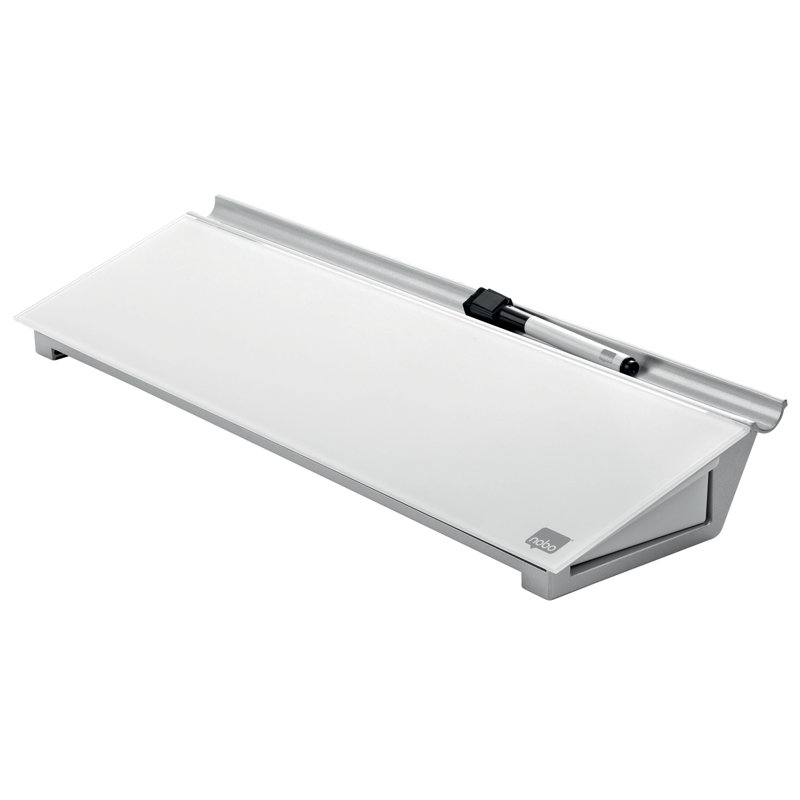 Magnetic Free-Standing Glass Board 14cm H x 45.8cm W