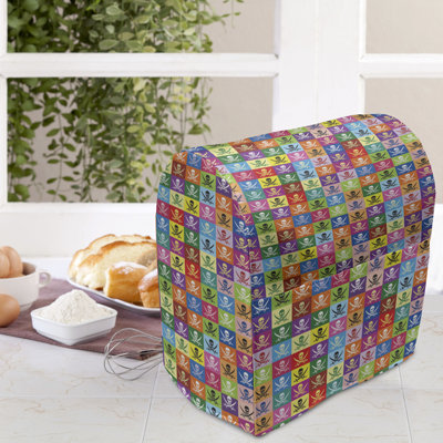 East Urban Home Red/Blue/Green Stand Mixer Cover -  6240BC24EA924AFBADA4645E6A4C3068