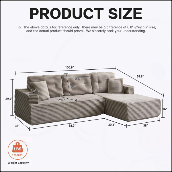 Dimensions du produit